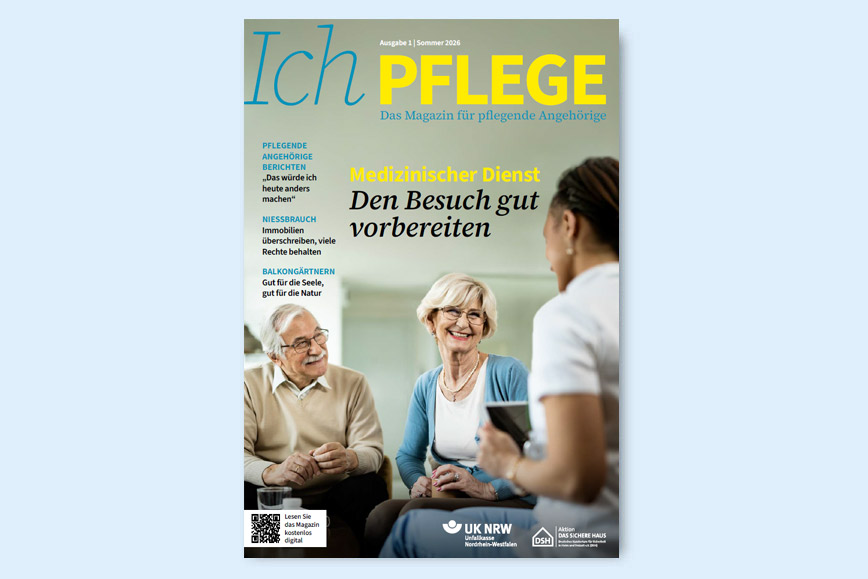 Neue Ausgabe von „Ich pflege“