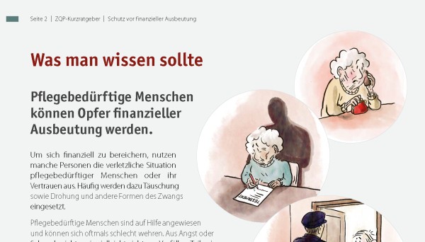 Schutz vor finanzieller Ausbeutung