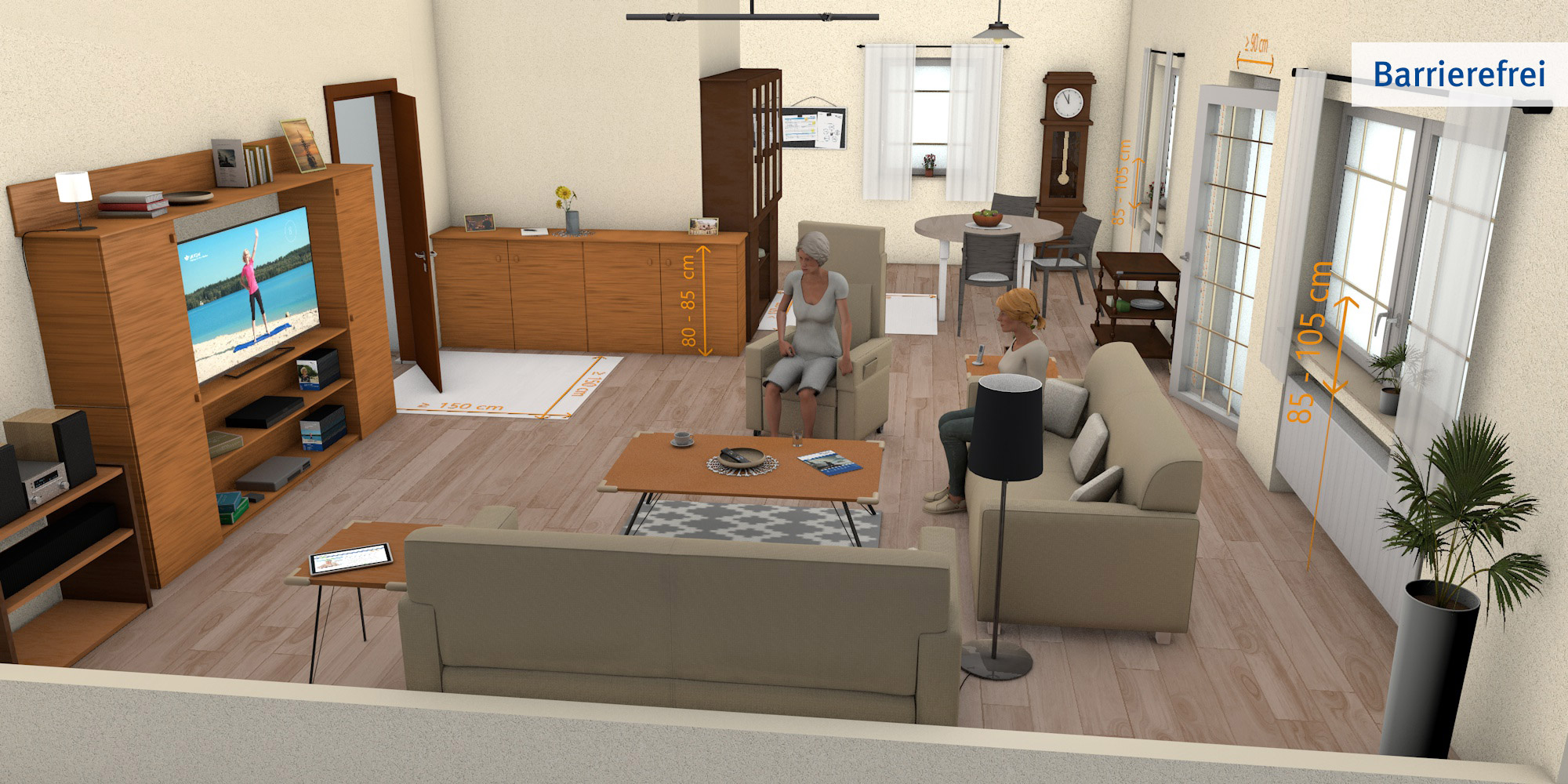 Wohnzimmer - optimierte Version